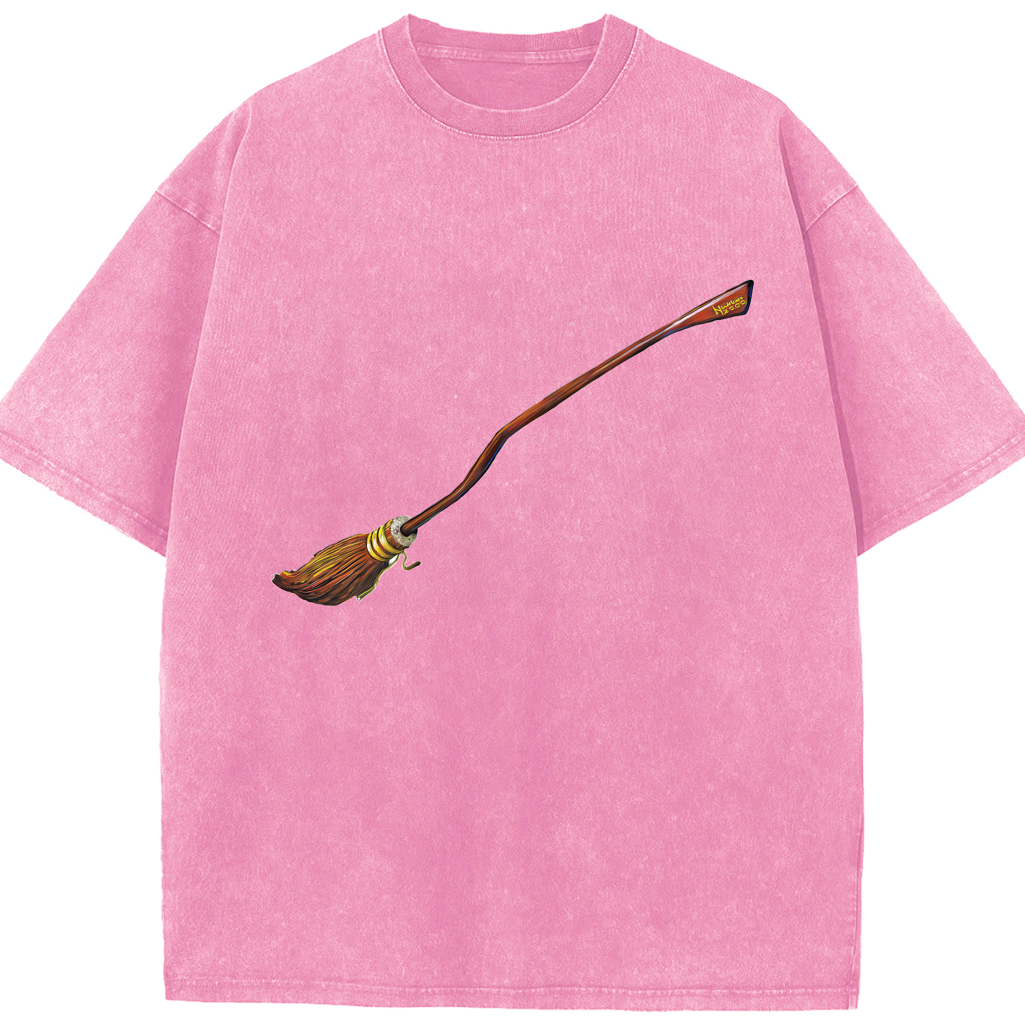 （画像用） Harry Potter ハリー・ポッターシリーズ 綿100% ヴィンテージ風 半袖Tシャツ（フロントプリント）